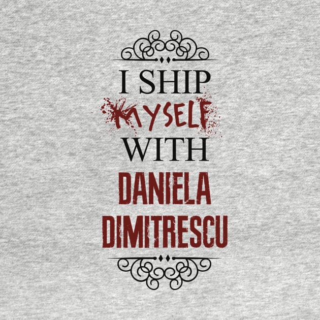 I ship myself with Daniela Dimitrescu by AllieConfyArt